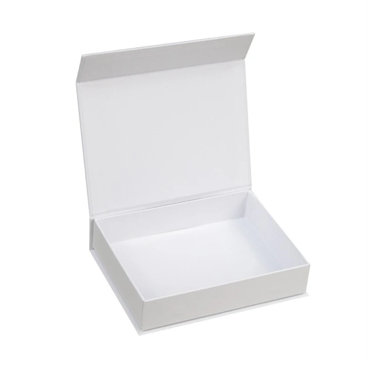 Deep White Laminated Magnetic Gift Box