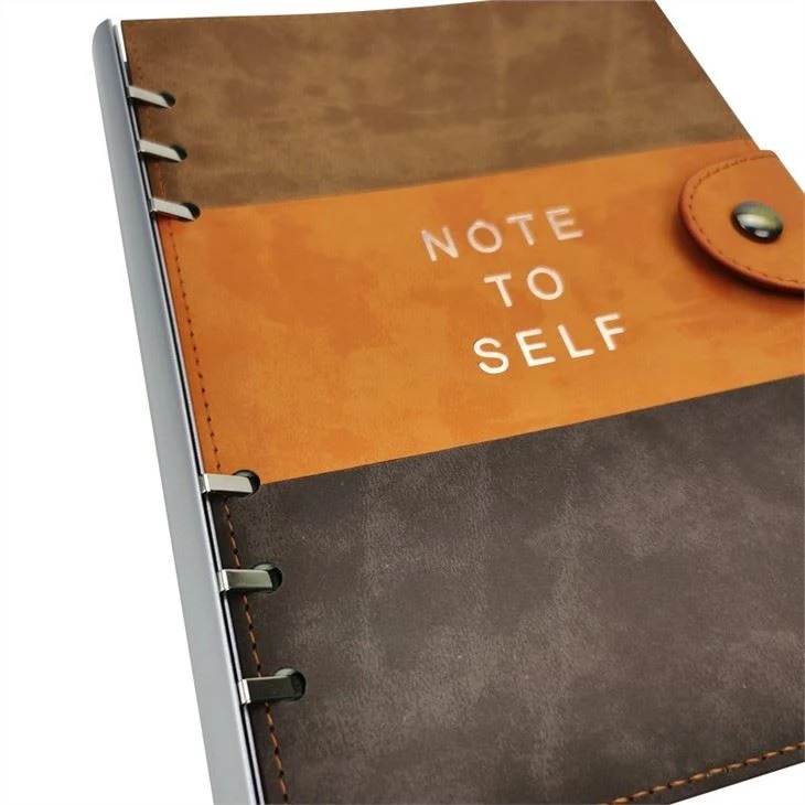 Planners Agendas 3 Colors Leather Cover Notebook